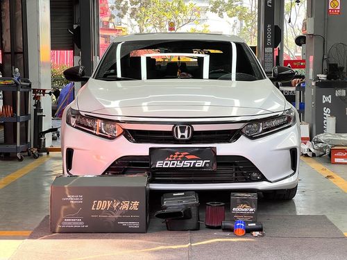 kasus perusahaan terbaru tentang 2021 Honda Inspire 1.5T ditingkatkan dengan EDDY Vortex Carbon Fiber Air Intake Box.