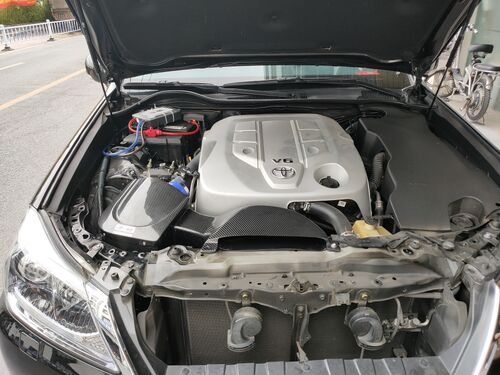 kasus perusahaan terbaru tentang Toyota Crown 3rd Generation Upgraded with EDDY Vortex Carbon Fiber Intake Box