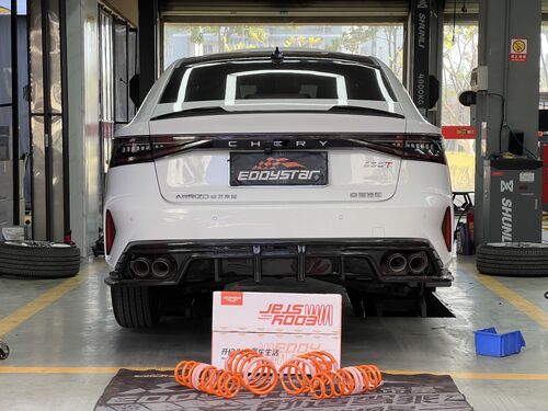 kasus perusahaan terbaru tentang Chery Arrizo 8 1.6T | EDDY Sport Short Springs Upgrade: Entry-Level Safety Modification for Young People