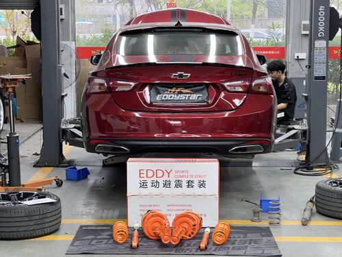 kasus perusahaan terbaru tentang 2019 Chevrolet Malibu XL 2.0T | EDDY Sport Shock Absorber Kit Upgrade: Research on Stance and High-Speed Stability Optimization