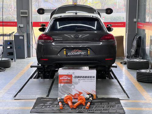 kasus perusahaan terbaru tentang 2013 Volkswagen Scirocco R 2.0T | EDDY Adjustable Comfort Shock Absorber Upgrade: Performance Coexists with Comfort