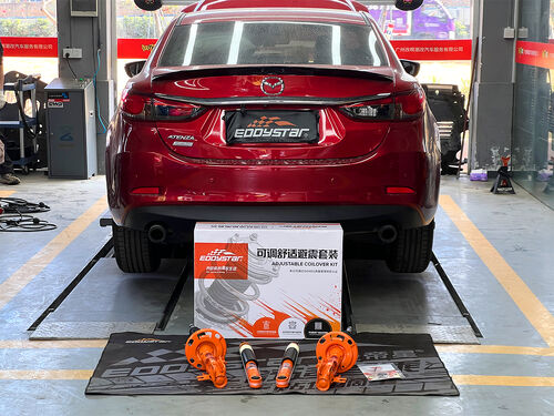 kasus perusahaan terbaru tentang EDDY Shock Absorber Case Sharing | Mazda Atenza 2.0L: Dual Upgrade of Stance and Stability