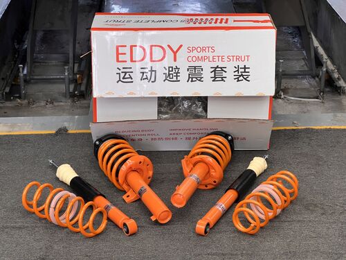 kasus perusahaan terbaru tentang 2008 Volkswagen Sagitar 1.8T ditingkatkan dengan suspensi sport EDDY untuk peningkatan postur dan kinerja kecepatan tinggi