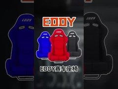 Kursi simulator balap yang dapat disesuaikan.