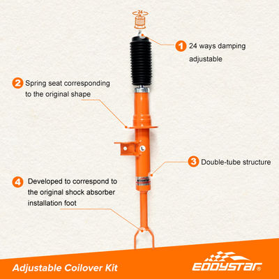 Rebound Damping Suspensi Shock Absorber Shock Untuk Benz Kelas C