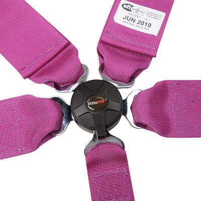 EDDY Purple 5 Point Racing Seat Belt Harness Sertifikat SFI Untuk Mobil Balapan