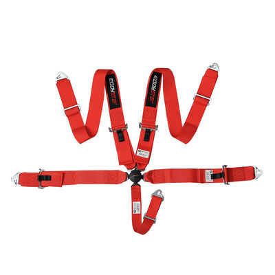 EDDYSTAR Seatbelt Balapan disesuaikan Mobil Balapan 5 Point Camlock Harness