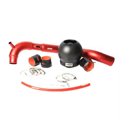 Golf Mk6 R20 Carbon Fiber Air Intake Kompak Dengan Tabung Aluminium Penerbangan