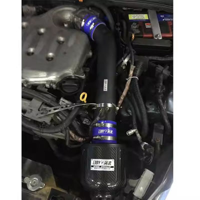 NISSAN 350Z Serat Karbon Air Intake Meningkatkan Aliran Udara Bagian Mesin Otomotif