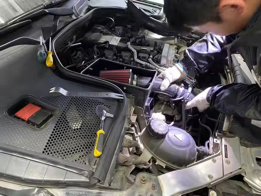 Filter Udara Kotak Udara Mobil Serat Karbon untuk Mercedes-Benz 1.6 - 2.0 T