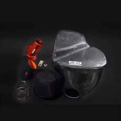 Air Intake Refitting High Flow Carbon Fiber Bellows untuk BMW Seri 5