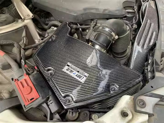 Filter Udara Otomatis Aksesoris Mobil Cold Air Intak Kit 17-20 Audi A4L 2.0T