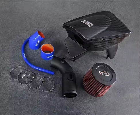 Kit Inlet Udara Dingin Disesuaikan Isolasi Serat Karbon Untuk Buick LACROSSE