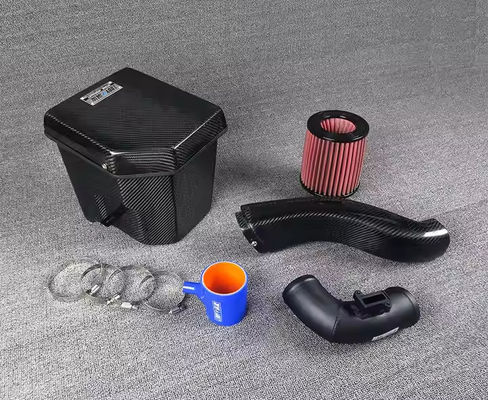 Resistensi Panas Serat Karbon Air Intake Mudah Pemasangan Untuk Honda Fit GK5