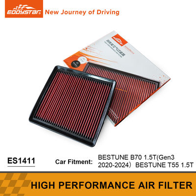 Efisiensi Tenaga Filter Udara Aliran Tinggi Yang Bisa Dilati BESTUNE B70 1.5T Bagian Mobil