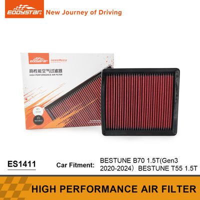 Efisiensi Tenaga Filter Udara Aliran Tinggi Yang Bisa Dilati BESTUNE B70 1.5T Bagian Mobil