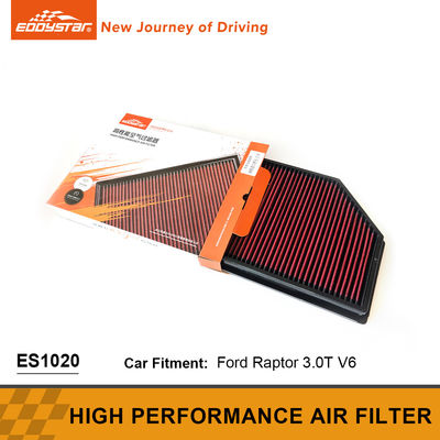 Filter Udara Serat Karbon Berkinerja Tinggi Biodegradable Ford Diimpor 3.0T