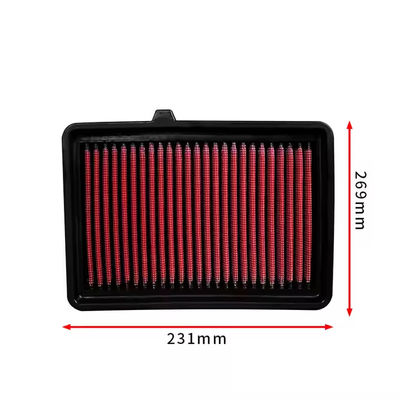 Pembersihan Mesin Filter Panel Aliran Tinggi Easy Assembly Filter Udara Mobil GK5