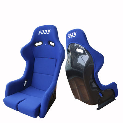 Carbon Fiber Racing Simulator Seat Peraturan Suhu Berwarna
