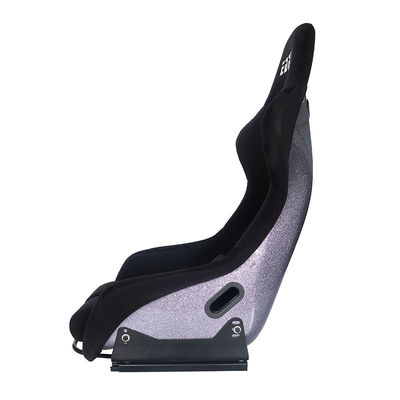 Seat Balapan Bucket Bergaya Olahraga Drift Serat Karbon Mudah Instalasi