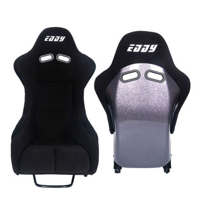 Seat Balapan Bucket Bergaya Olahraga Drift Serat Karbon Mudah Instalasi