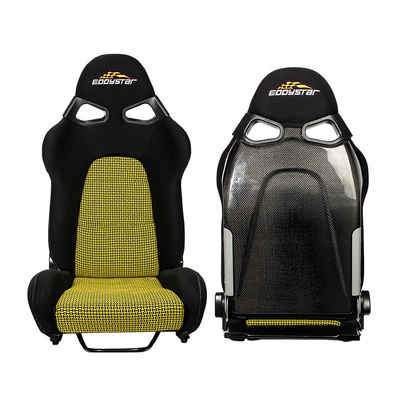 EDDYSTAR Fiber Karbon Lipat Universal Racing Seat Posisi disesuaikan