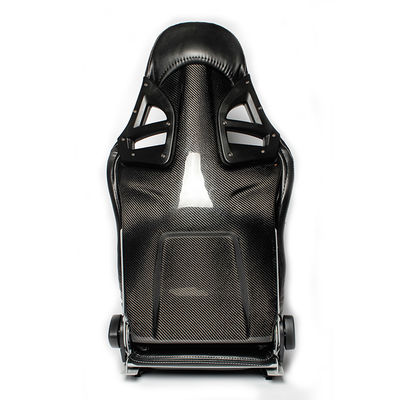 Carbon Fiber Universal Racing Car Seat Disesuaikan Disesuaikan Seat Racing