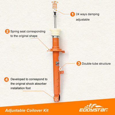 EDDY 24 Tingkat Shock Adjustable Dan Struts Toyota Reiz Shockproof