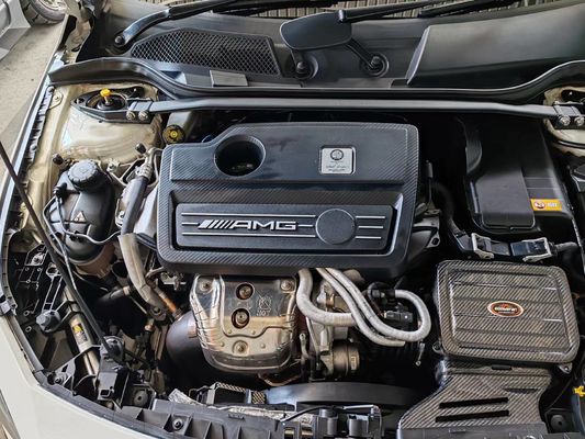 Kit Filter Masuk Udara Serat Karbon Untuk Mercedes Benz W176 A45
