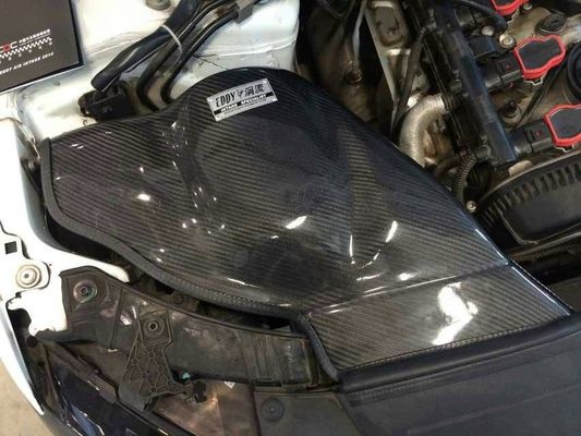 EDDYSTAR Aluminium Berkinerja Tinggi Serat Karbon Air Intake Efisiensi Tinggi Untuk Audi Q5