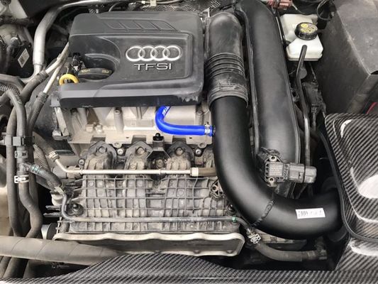 EDDYSTAR Aluminium Berkinerja Tinggi Serat Karbon Air Intake Efisiensi Tinggi Untuk Audi A3