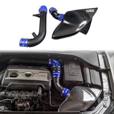 Stylish Carbon Fiber Intake Airbox untuk Upgrade Mesin untuk Volkswagen Magotan