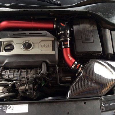 EDDYST Kinerja mesin yang ditingkatkan: Airbox Asupan Serat Karbon untuk VW