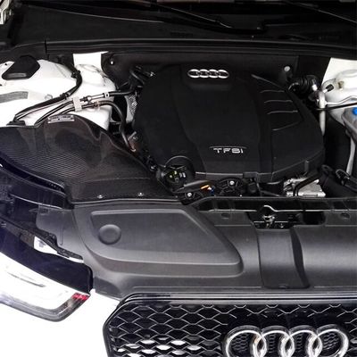 High Performance Carbon Fiber Airbox Air Cooler Lebih Banyak Daya Kurang Berat Untuk AUDI A5