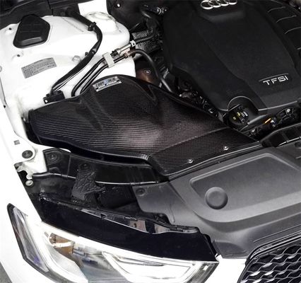 High Performance Carbon Fiber Airbox Air Cooler Lebih Banyak Daya Kurang Berat Untuk AUDI A5