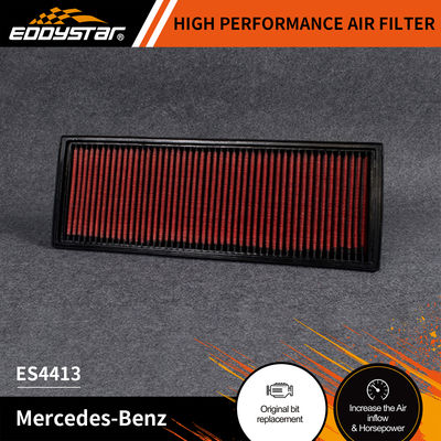 Filter Udara Aliran Tinggi EDDYSTAR Meningkatkan Aliran Udara hingga 25%+ dengan Kasa Katun Berkualitas Tinggi untuk Mercedes-Benz C230 ES2240