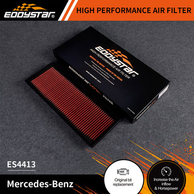 Filter Udara Aliran Tinggi EDDYSTAR Meningkatkan Aliran Udara hingga 25%+ dengan Kasa Katun Berkualitas Tinggi untuk Mercedes-Benz C230 ES2240