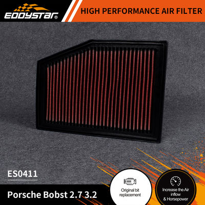 Filter Udara Aliran Tinggi EDDYSTAR untuk Porsche Bobst 2.7 3.2 dengan Umur Filter Hingga 60.000 Mil dan Nomor OE ES0411