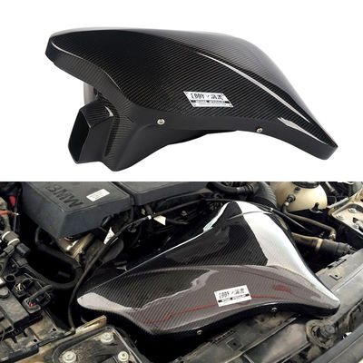 EDDYSTAR Air intake serat karbon yang menghasilkan pusaran dengan desain aliran tinggi untuk BMW 116i 118i 1.6T ((N13)