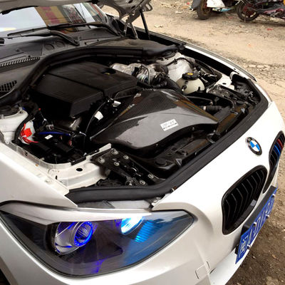 EDDYSTAR Air intake serat karbon yang menghasilkan pusaran dengan desain aliran tinggi untuk BMW 116i 118i 1.6T ((N13)