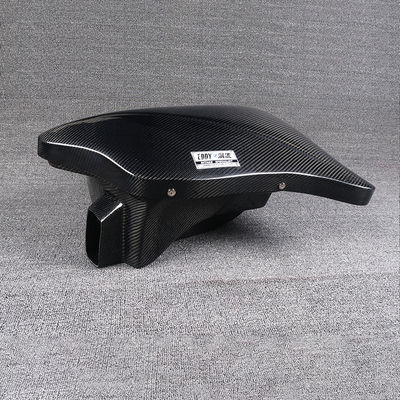 EDDYSTAR Air intake serat karbon yang menghasilkan pusaran dengan desain aliran tinggi untuk BMW 116i 118i 1.6T ((N13)