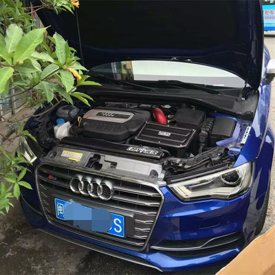 Kit Asupan Udara Serat Karbon EDDYSTAR yang menghasilkan pusaran dengan Filter Aliran Tinggi 76mm untuk 15-16 Audi A3 1.8T/2.0T - Pemasangan Bolt-On