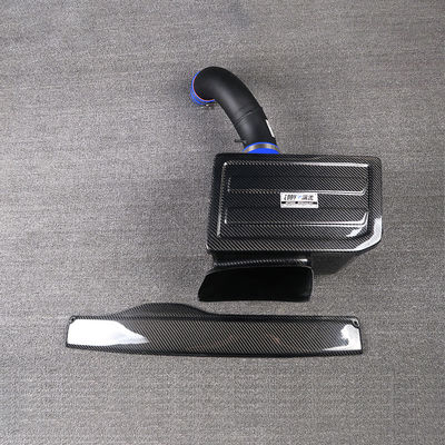 Kit Asupan Udara Serat Karbon EDDYSTAR yang menghasilkan pusaran dengan Filter Aliran Tinggi 76mm untuk 15-16 Audi A3 1.8T/2.0T - Pemasangan Bolt-On