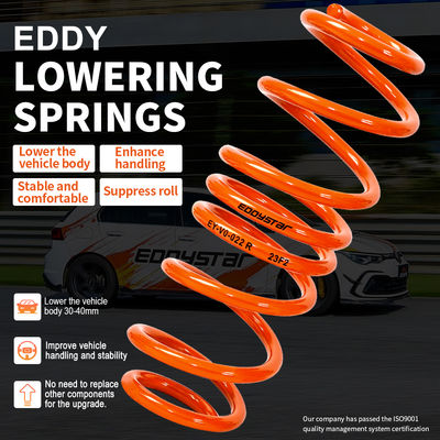 EDDYSTAR Precision-Engineered Lowering Spring Kit Set dari 4 dengan 15% lebih kaku di bagian belakang dan 20% lebih kaku di bagian depan untuk Mercedes Benz C180/C200 2015-2020