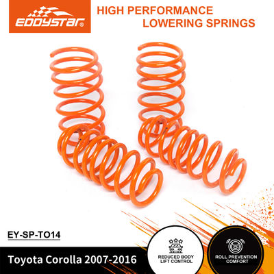 EDDYSTAR Sport Lowering Springs untuk Toyota Corolla - Kompatibel dengan Shock OEM, Fits Kebanyakan Kendaraan Olahraga, Penggantian Langsung